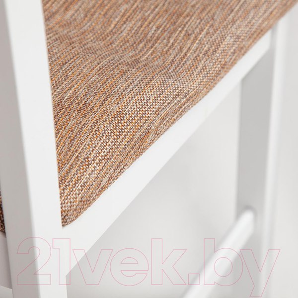 Изображение товара Обеденная группа Tetchair Hudson Dining Set эконом (дерево гевея/Pure White)