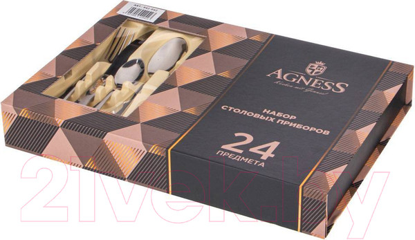 Изображение товара Набор столовых приборов Agness 942-041