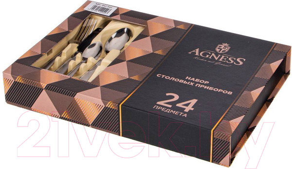 Изображение товара Набор столовых приборов Agness 942-044