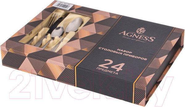 Изображение товара Набор столовых приборов Agness 942-046