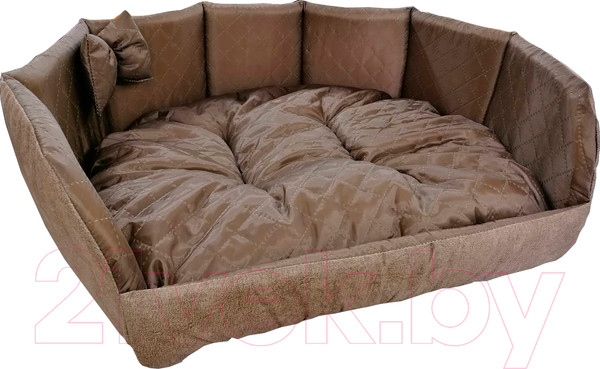 Изображение товара Лежанка для животных Happy Friends Грета / stm 419 (коричневый)