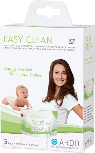 Изображение товара Набор пакетов для стерилизации в СВЧ-печи ARDO 63.00.186