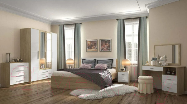 Изображение товара Зеркало НК Мебель Бланка / 72250069 (дуб сонома)