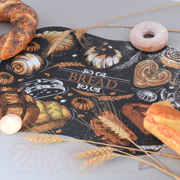 Изображение товара Разделочная доска Мультидом Хлебное изобилие / МТ80-444