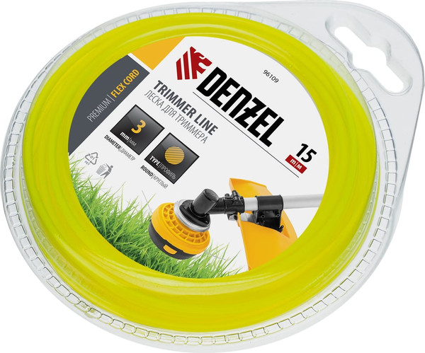 Изображение товара Леска для триммера Denzel Flex Cord 96109