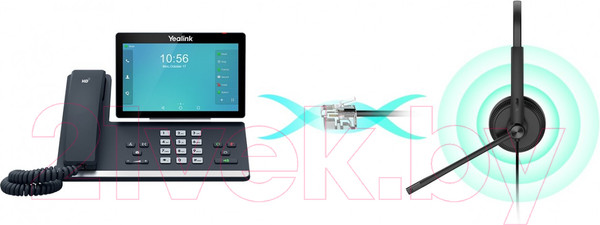 Изображение товара Наушники-гарнитура Yealink Lite Dual YHS34 (черный)