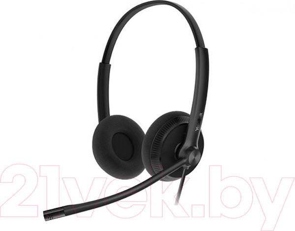 Изображение товара Наушники-гарнитура Yealink Lite Dual YHS34 (черный)