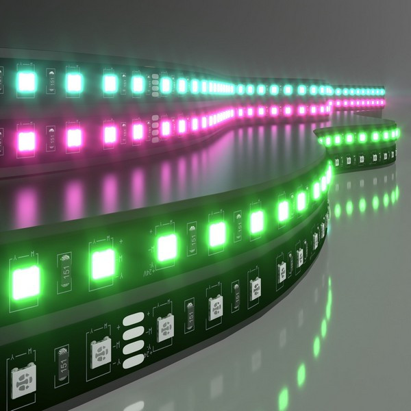 Изображение товара Светодиодная лента Elektrostandard 60Led 14.4W IP20 5050 24V 60Led 14.4W IP20 RGB Black (мульти)