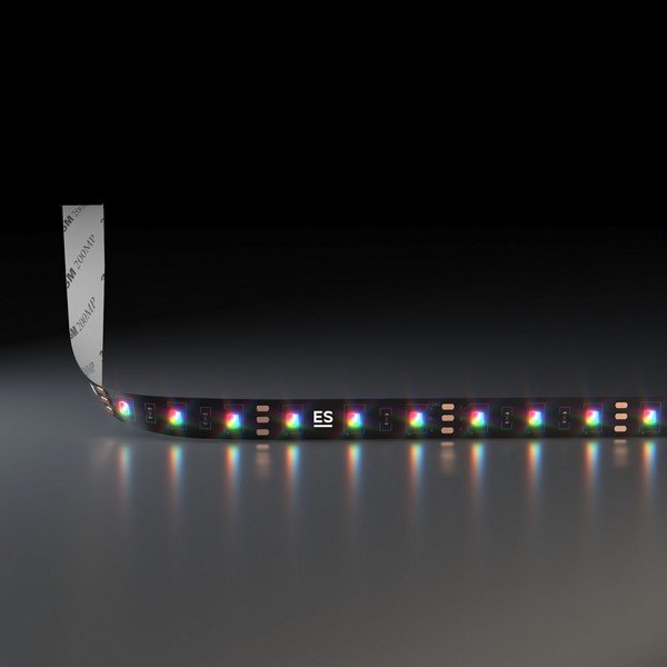 Изображение товара Светодиодная лента Elektrostandard 60Led 14.4W IP20 5050 24V 60Led 14.4W IP20 RGB Black (мульти)