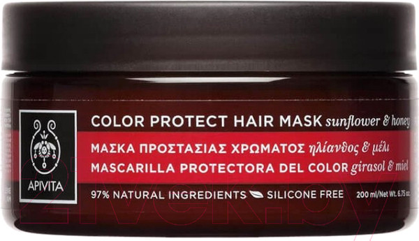Изображение товара Маска для волос Apivita Color Protect Hair Mask Quinoa (200мл)