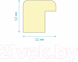Изображение товара Рамка OfficeSpace №5 / РД_32408 (серебристый)
