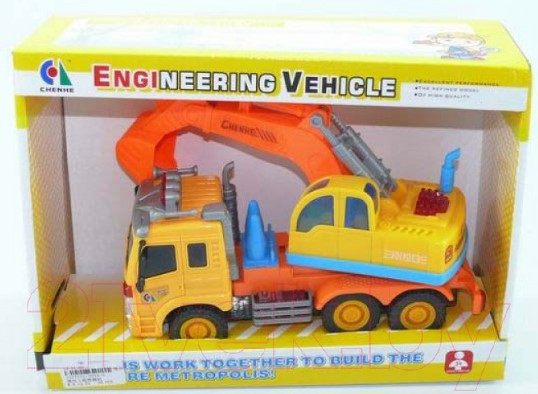 Изображение товара Экскаватор игрушечный Huada Градостроитель / Т213-D1319-351A-6