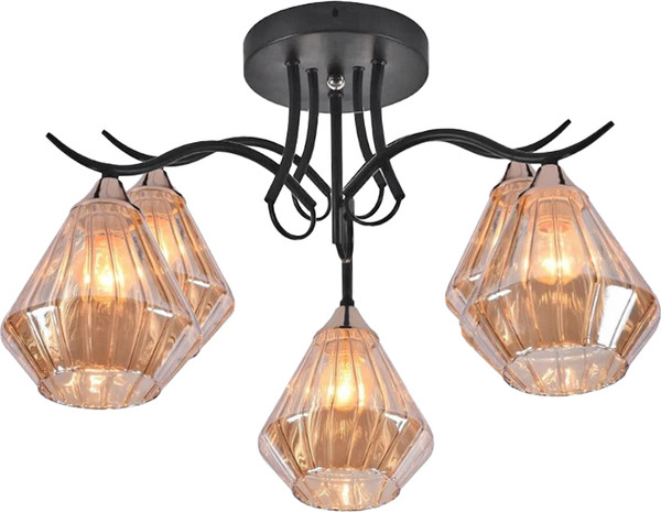 Изображение товара Люстра Aitin-Pro НПБ XA1119/5 (черный/золото)