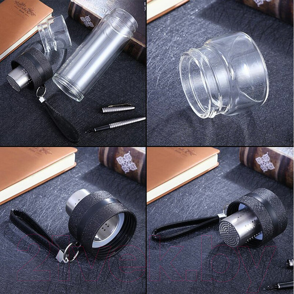 Изображение товара Бутылка для воды No Brand Terra / 14007.02 (черный)