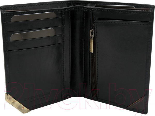 Изображение товара Портмоне Cedar Rovicky N484-RVTM-GL (черный/темно-коричневый)
