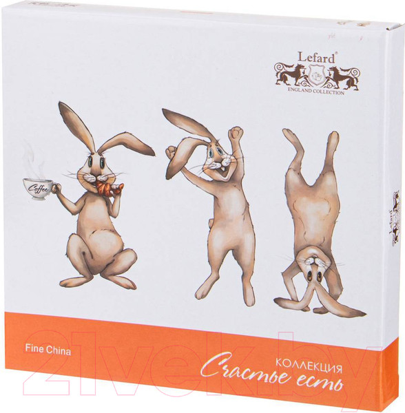 Изображение товара Тарелка столовая обеденная Lefard Счастье есть / 85-1784