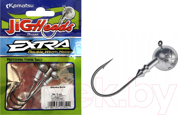 Изображение товара Джиг-головка KAMATSU Extra 4/0-14г / 412040014 (3шт)