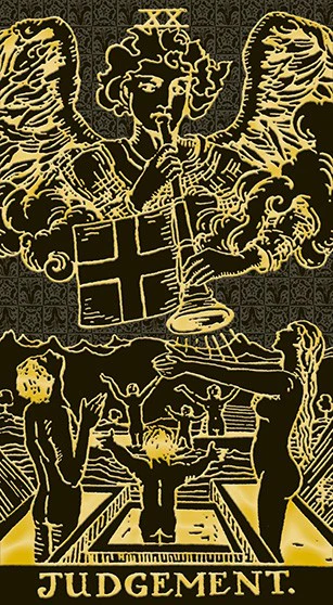 Изображение товара Гадальные карты Lo Scarabeo Tarot Black and Gold Edition / SP10-BLACK