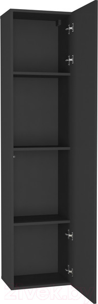 Изображение товара Шкаф навесной НК Мебель Point тип-40 / 71774450 (черный/черный глянец)