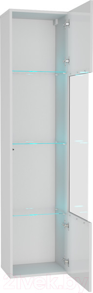 Изображение товара Шкаф навесной НК Мебель Point тип-42 / 71774455 (белый/белый глянец)