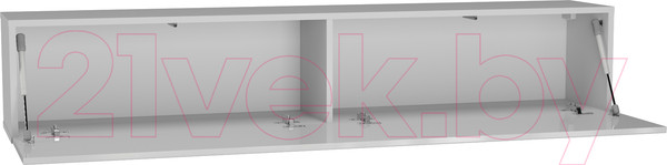 Изображение товара Шкаф навесной НК Мебель Point тип-50 / 71774458 (белый/белый глянец)