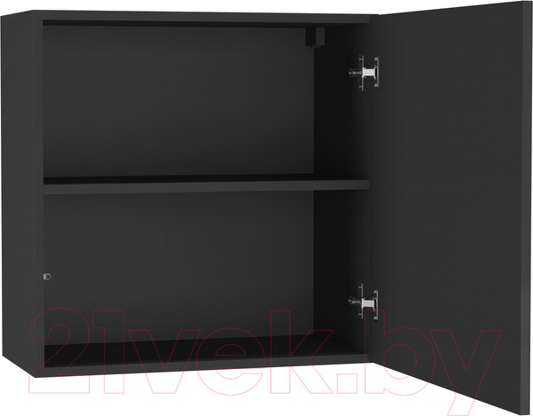 Изображение товара Шкаф навесной НК Мебель Point тип-60 / 71774465 (черный/черный глянец)