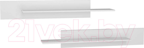 Изображение товара Комплект полок НК Мебель Point / 71774470 (белый)