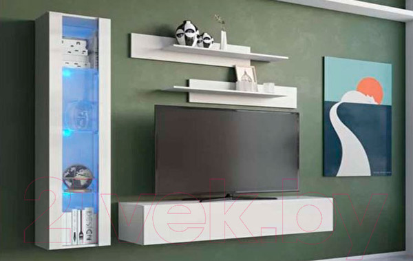 Изображение товара Комплект полок НК Мебель Point / 71774470 (белый)