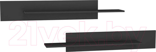 Изображение товара Комплект полок НК Мебель Point / 71774471 (черный)