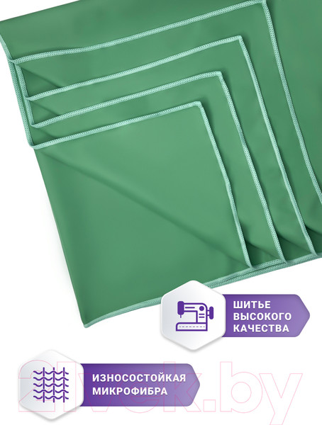 Изображение товара Полотенце Clam P009 70х140 (зеленый)