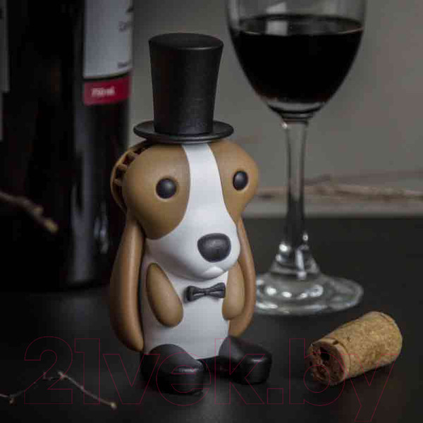 Изображение товара Штопор для вина Qualy Wine Hound / QL10292-BN