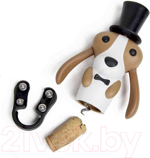 Изображение товара Штопор для вина Qualy Wine Hound / QL10292-BN