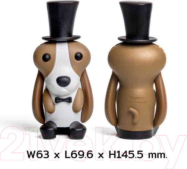 Изображение товара Штопор для вина Qualy Wine Hound / QL10292-BN