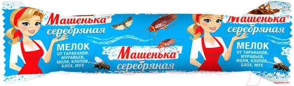 Изображение товара Мелок от насекомых Агровит Мелок Машенька Серебряная