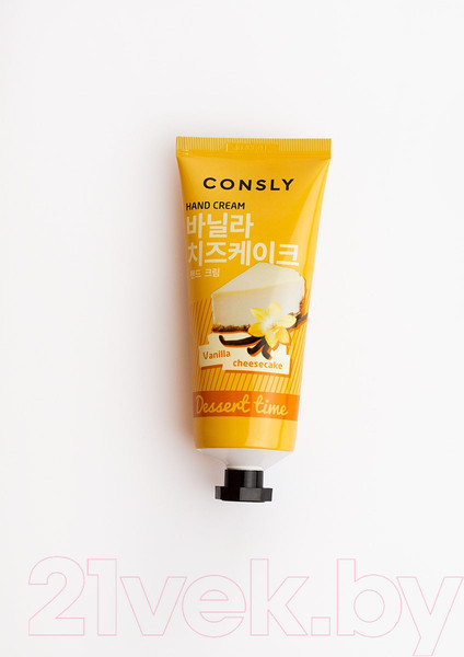 Изображение товара Крем для рук Consly Dessert Time с ароматом ванильного чизкейка (100мл)