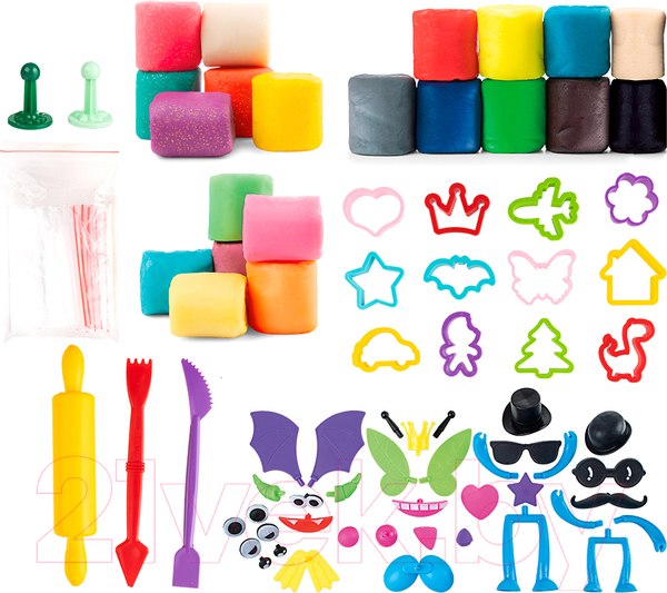 Изображение товара Набор для лепки Genio Kids Мегалепка 2.0 / TA2010