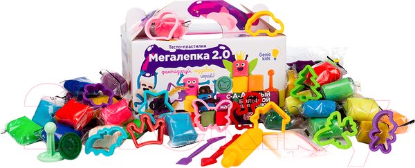Изображение товара Набор для лепки Genio Kids Мегалепка 2.0 / TA2010