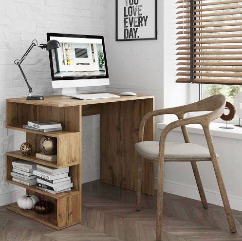 Изображение товара Письменный стол НК Мебель Stern Т-12 / 72674941 (16мм,дуб вотан)