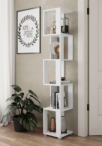 Изображение товара Стеллаж НК Мебель Stern Т-10 / 72674931 (16мм,белый)