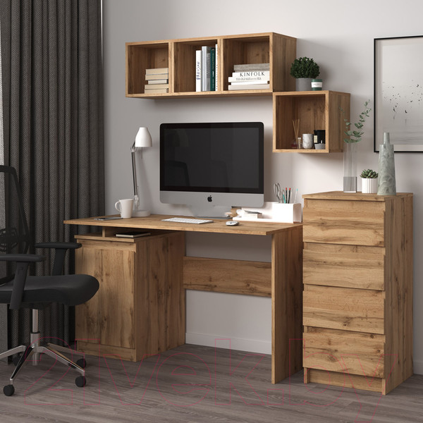 Изображение товара Полка-ячейка НК Мебель Stern Т-11 / 72674936 (16мм,дуб вотан)