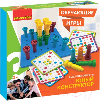 Изображение товара Развивающая игра Bondibon Юный конструктор / ВВ5157