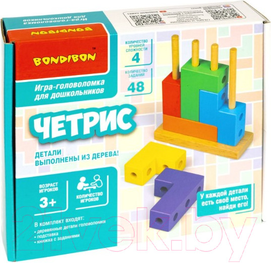 Изображение товара Развивающая игра Bondibon Четрис / ВВ5158