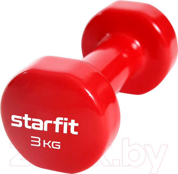 Изображение товара Гантель Starfit DB-101 (3кг, красный)