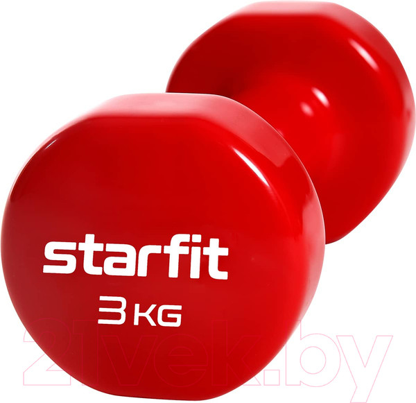 Изображение товара Гантель Starfit DB-101 (3кг, красный)