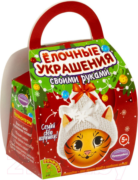 Изображение товара Набор для творчества Bondibon Шар-подарок. Тигренок / ВВ5180
