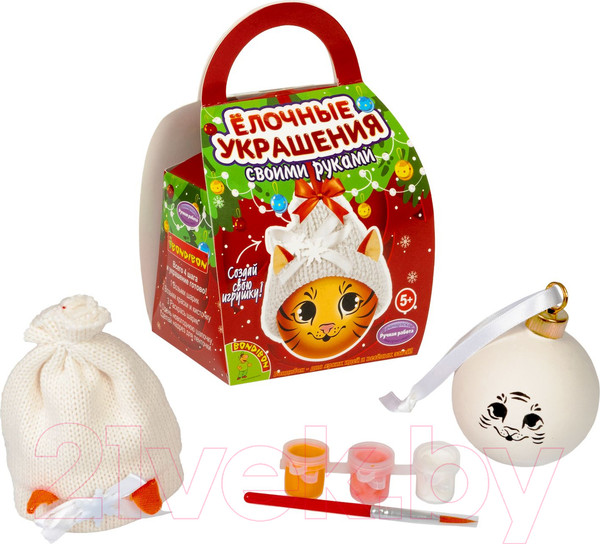 Изображение товара Набор для творчества Bondibon Шар-подарок. Тигренок / ВВ5180