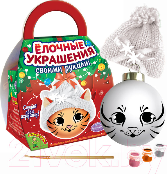 Изображение товара Набор для творчества Bondibon Шар-подарок. Тигренок / ВВ5180