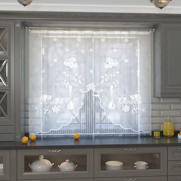 Изображение товара Гардина Лента М193 (155x170, белый)