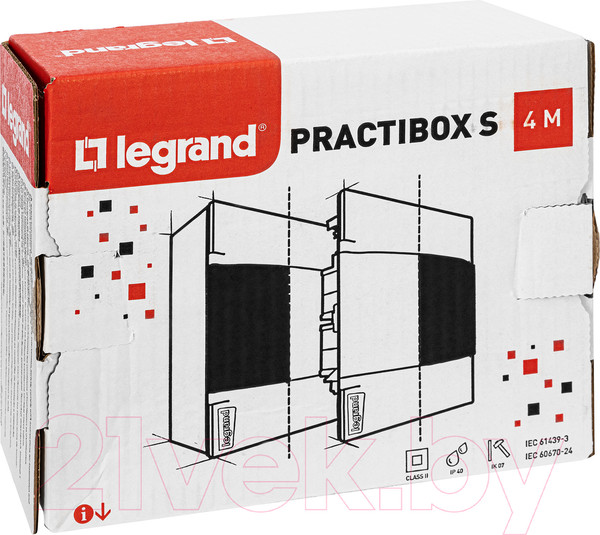 Изображение товара Щит распределительный Legrand Practibox S 4М / 134614