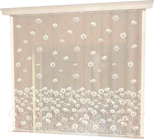 Изображение товара Гардина Лента Е147 (170x165, белый)